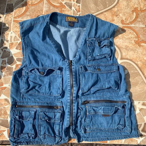 Deadstock hard to find 80s utility vest - Picture 1 of 4
